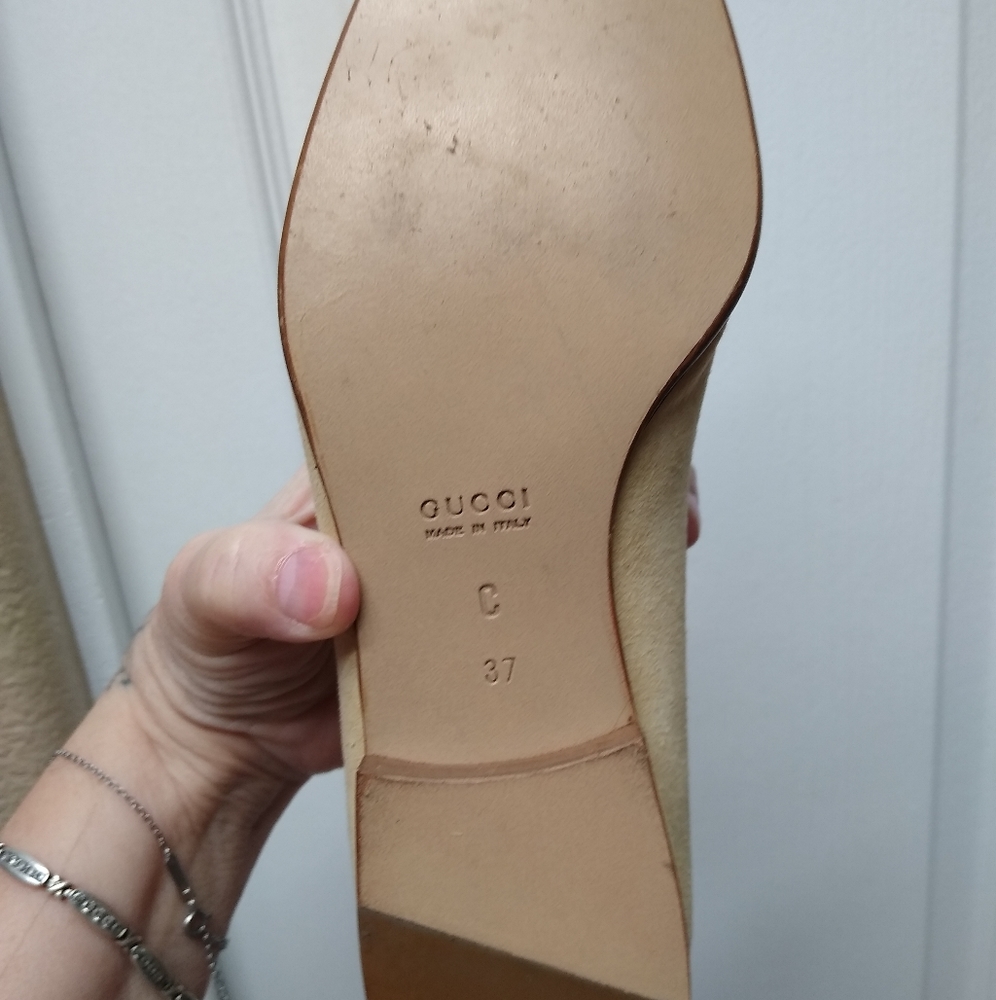 GUCCI SUEDE LOAFERS - Picture 10 of 11